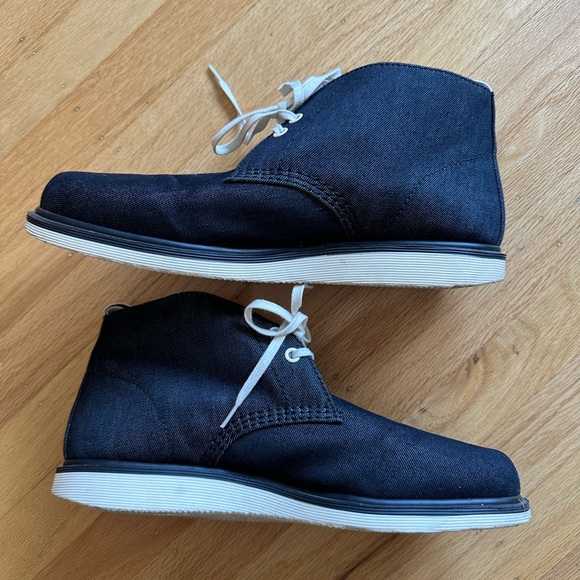 Dr Martens Nixon Boot - Dark Blue Denim - Size 12 - Picture 5 of 6